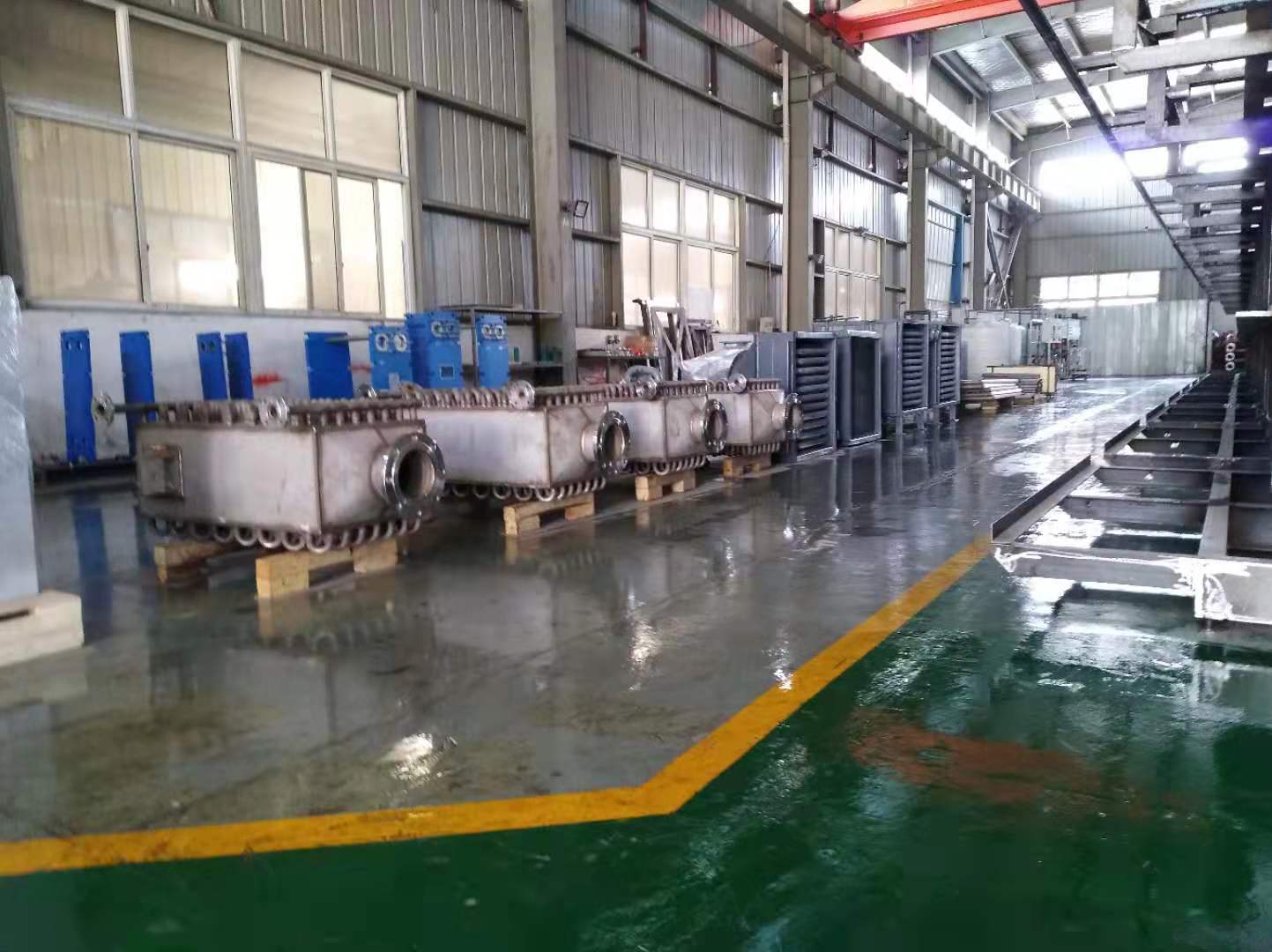 散熱器現(xiàn)場