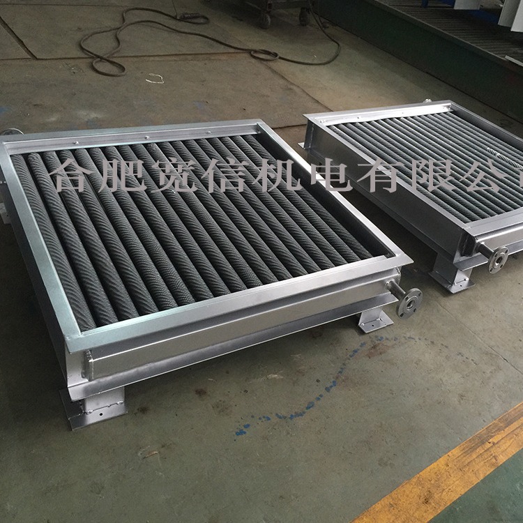 翅片管散熱器現(xiàn)場圖